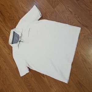 Tahari white polo shirt lg‎